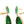 Load image into Gallery viewer, Muzo Emerald and Diamond Cluster Earrings with Carved Jade Drops