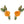 Load image into Gallery viewer, Citrine, Green Tourmaline and Diamond Flower Earrings
