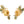 Load image into Gallery viewer, Citrine, Green Tourmaline and Diamond Flower Earrings