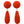 Load image into Gallery viewer, Beaded Coral and Diamond Drop Earrings