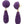 Load image into Gallery viewer, Beaded Amethyst and Diamond Drop Earrings