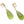 Load image into Gallery viewer, Amber, Tsavorite Garnet and Diamond Earrings