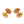 Load image into Gallery viewer, Brown Zircon and Diamond Halo Earrings