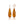 Load image into Gallery viewer, Amber and diamond earrings