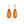 Load image into Gallery viewer, Amber and Diamond Earrings