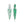 Load image into Gallery viewer, Titanium, Muzo Emerald and Diamond Earrings-XL