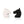 Load image into Gallery viewer, Black and White Horse Cufflinks