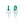 Load image into Gallery viewer, Titanium, Emerald and Interlocked Jade Drop Earrings