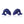 Load image into Gallery viewer, Lapis-lazuli Carved Fish Cufflinks