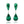 Load image into Gallery viewer, Malachite and Diamond Drop Earrings Number Two