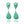 Load image into Gallery viewer, Malachite and Diamond Drop Earrings Number One