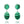 Load image into Gallery viewer, Titanium, Malachite and Diamond Drop Earrings Number Three