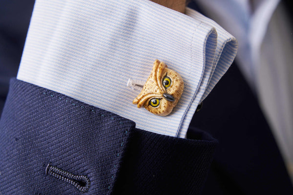 The Wise Owl Cufflinks