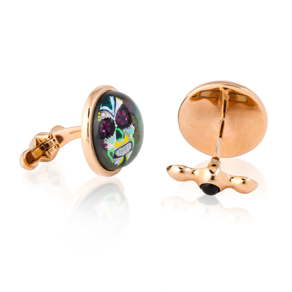 Artistic Skull Cufflinks