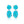 Load image into Gallery viewer, Round Turquoise and Ruby Earrings
