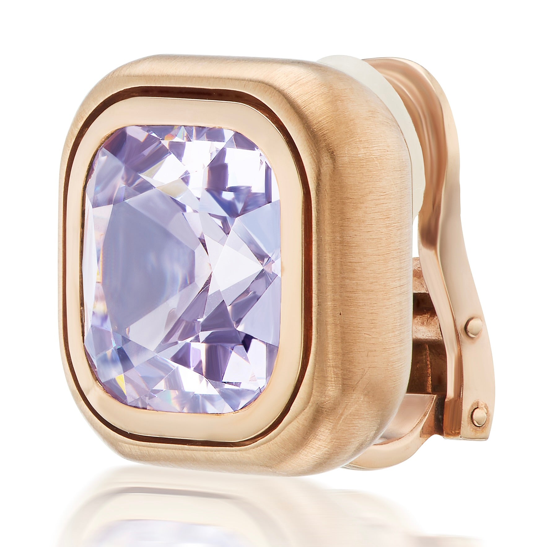 Rare Burmese Lavender Spinel Earrings