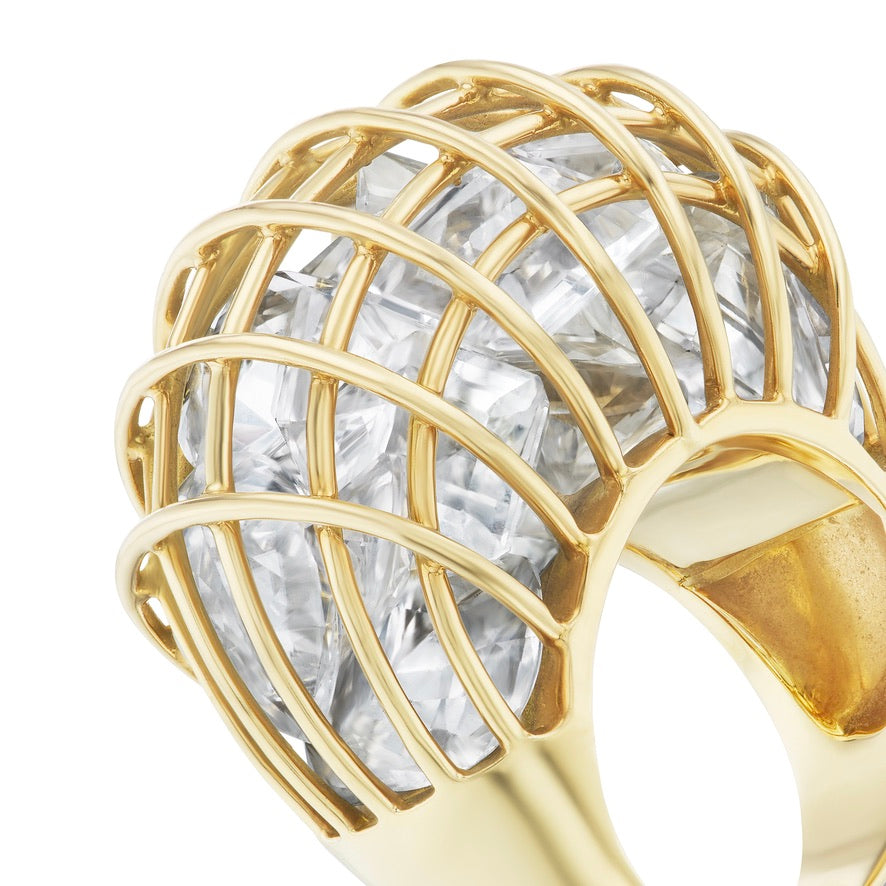 Vintage Verdura Caged Ring