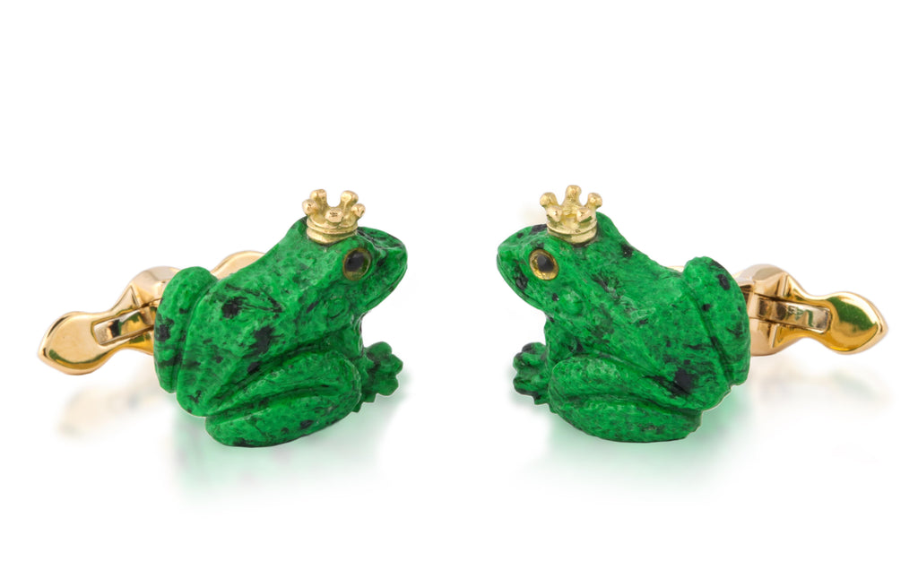 The Crowned Frog Cufflinks