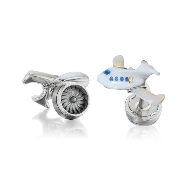 The Private Jet Cufflinks