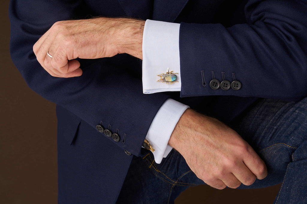 The Jewel Beetle Cufflinks