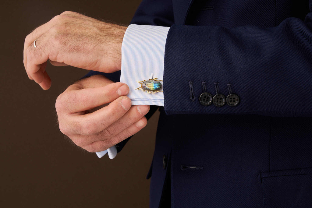 The Jewel Beetle Cufflinks