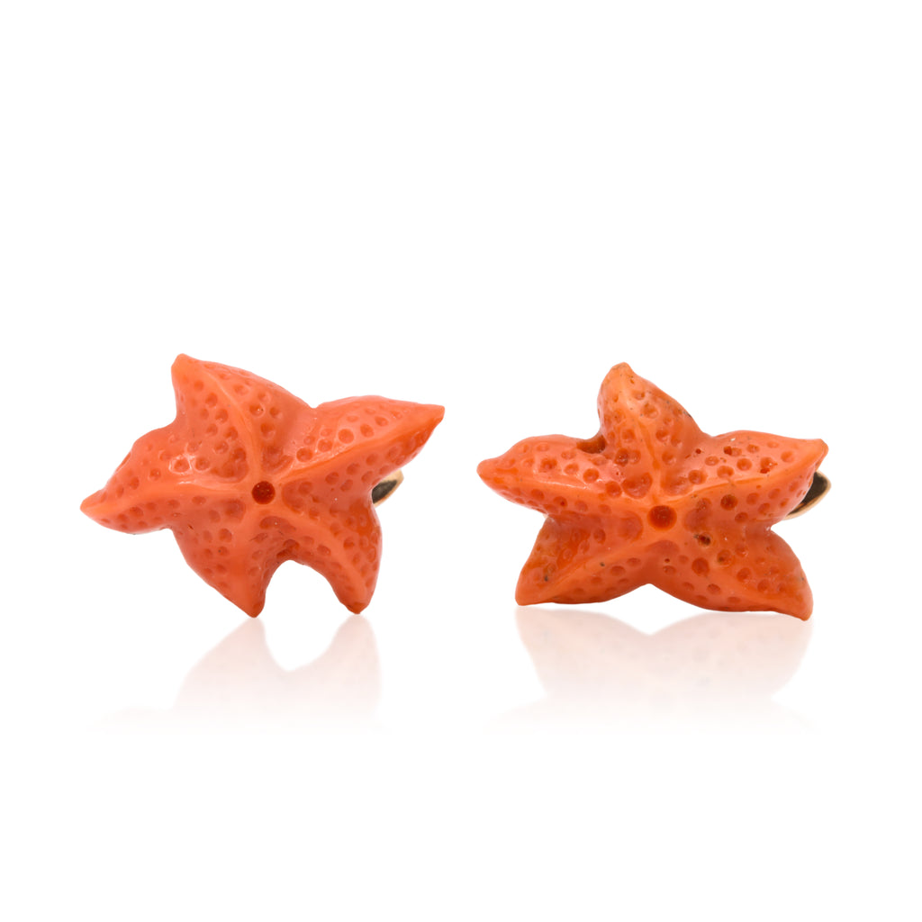 Coral Starfish Cufflinks