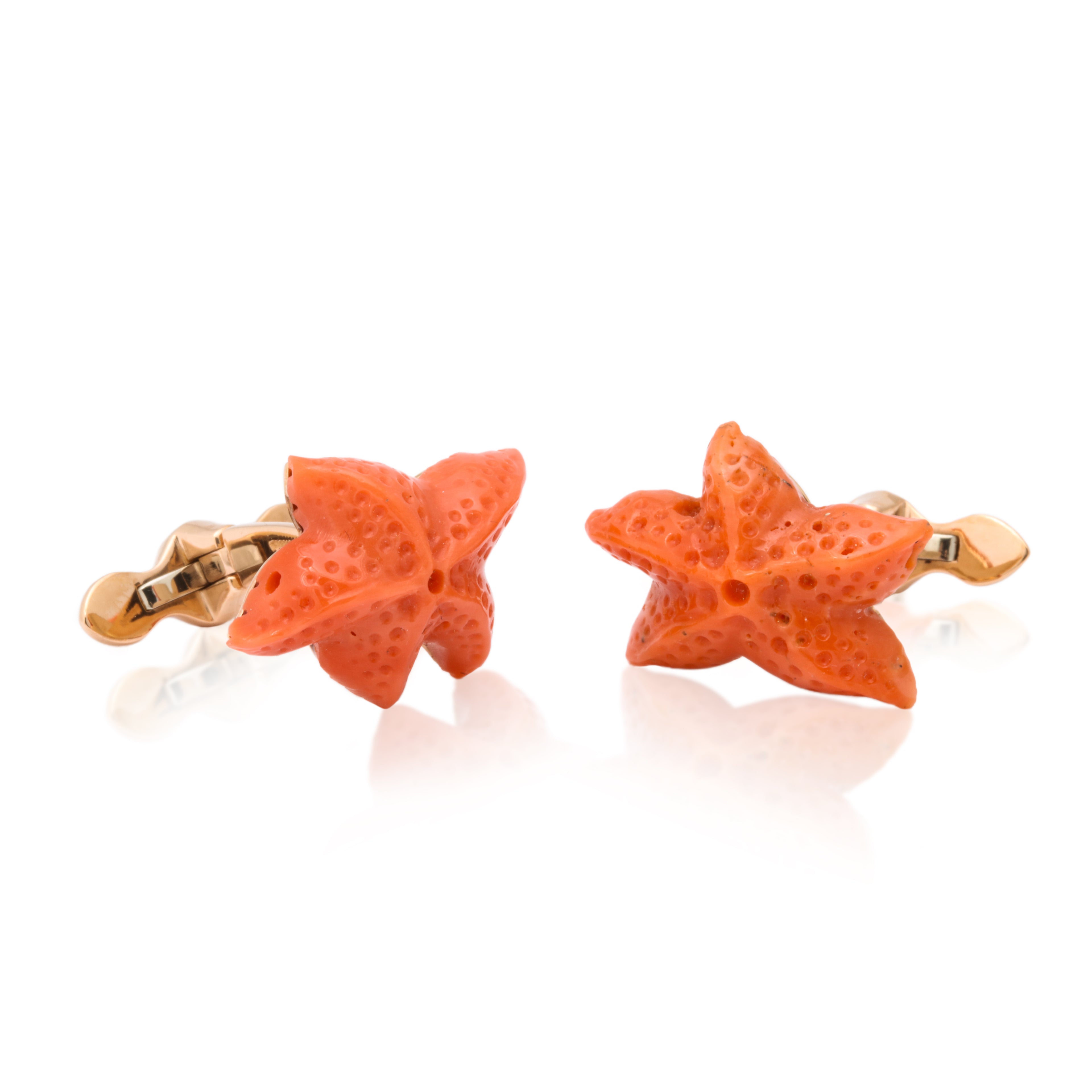 Coral Starfish Cufflinks