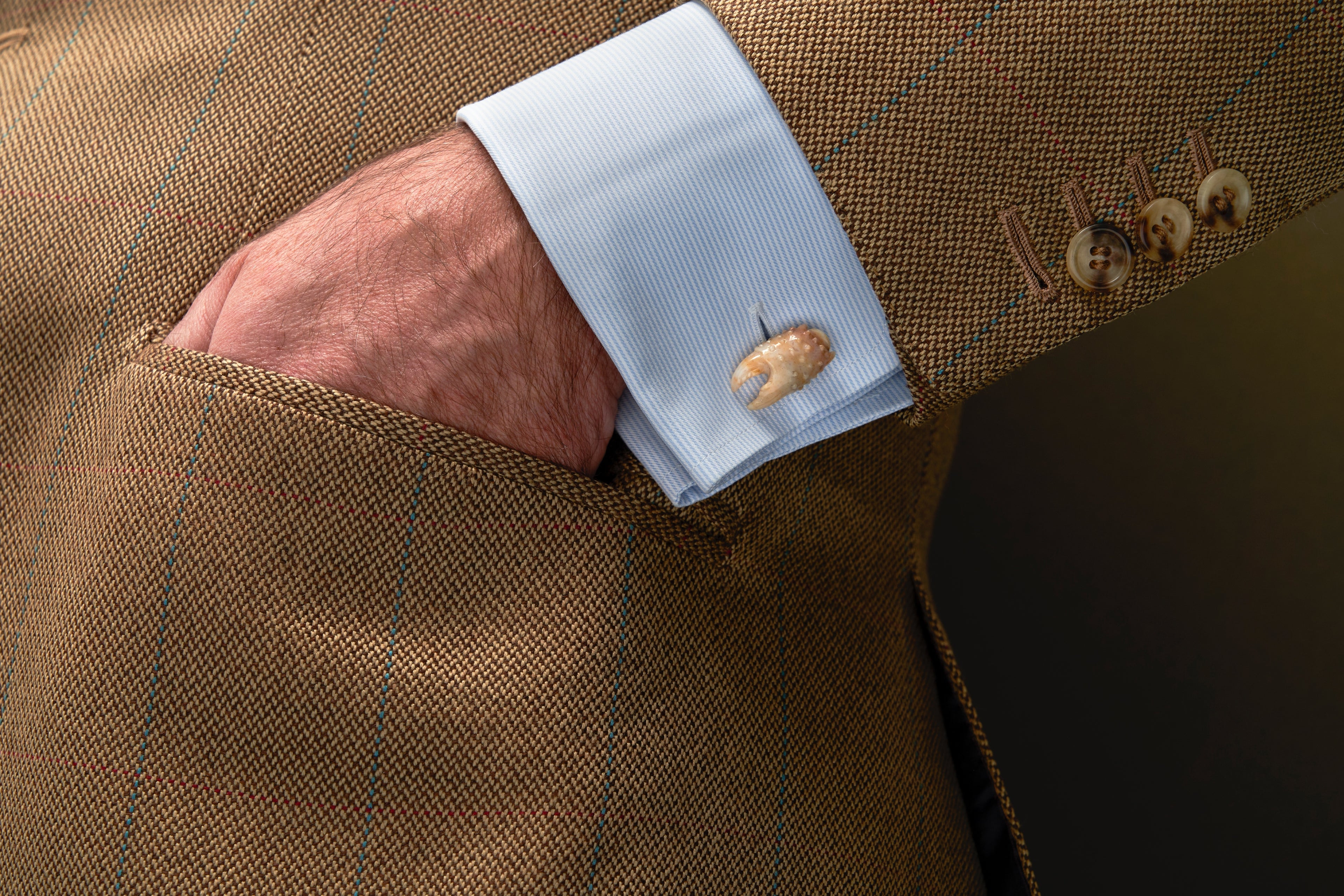 Stone Crab Claw Cufflinks