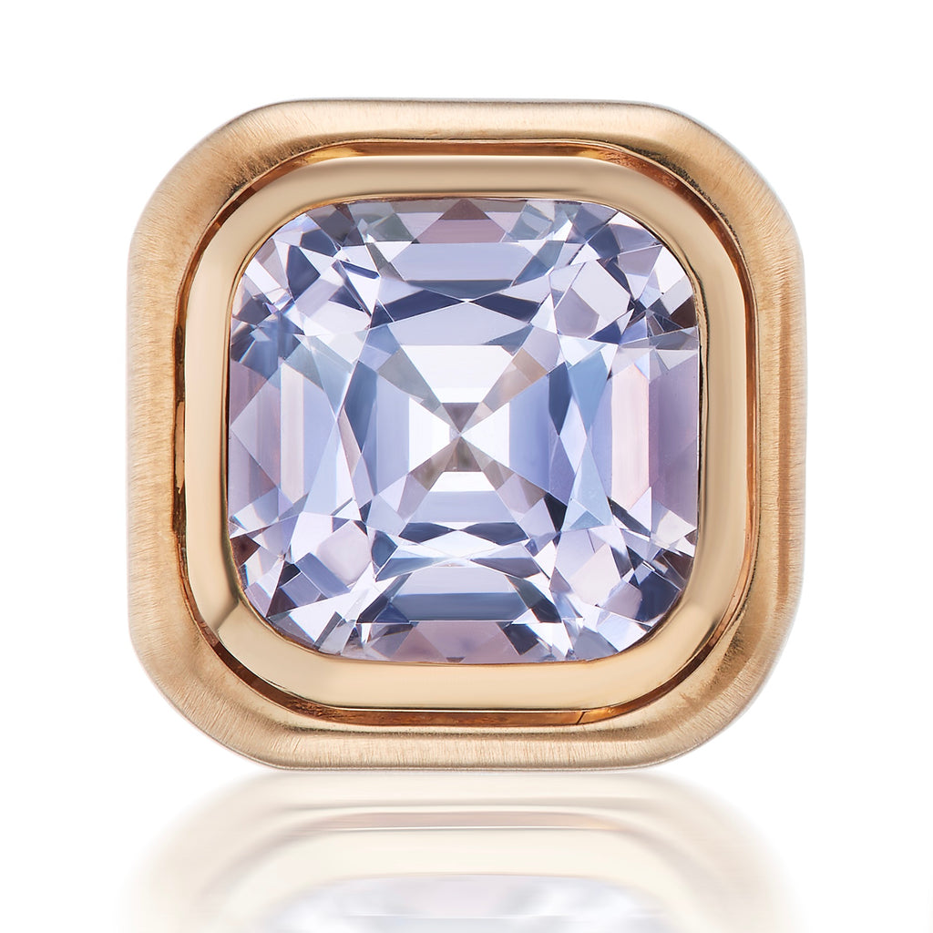 Rare Burmese Lavender Spinel Earrings