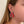 Load image into Gallery viewer, Titanium, Coral and Diamond Large Creole Earrings
