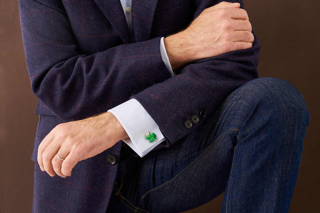 The Crowned Frog Cufflinks