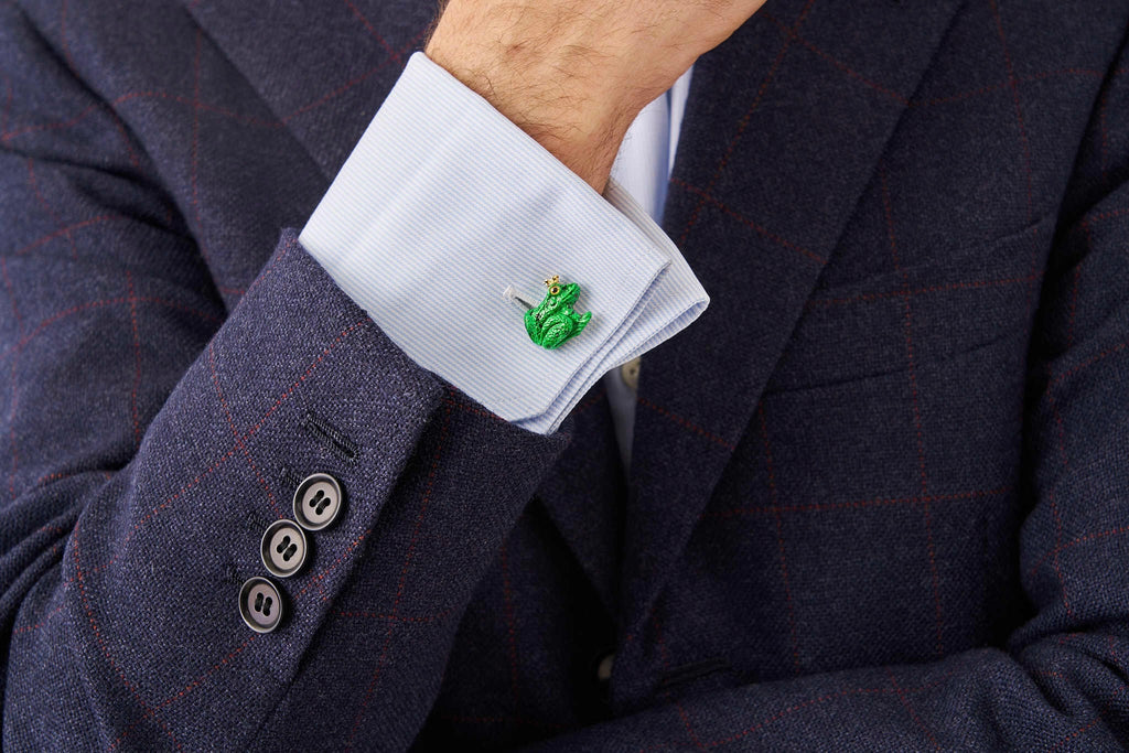 The Crowned Frog Cufflinks