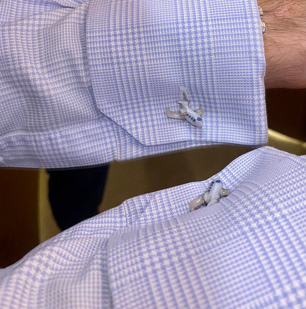 The Private Jet Cufflinks