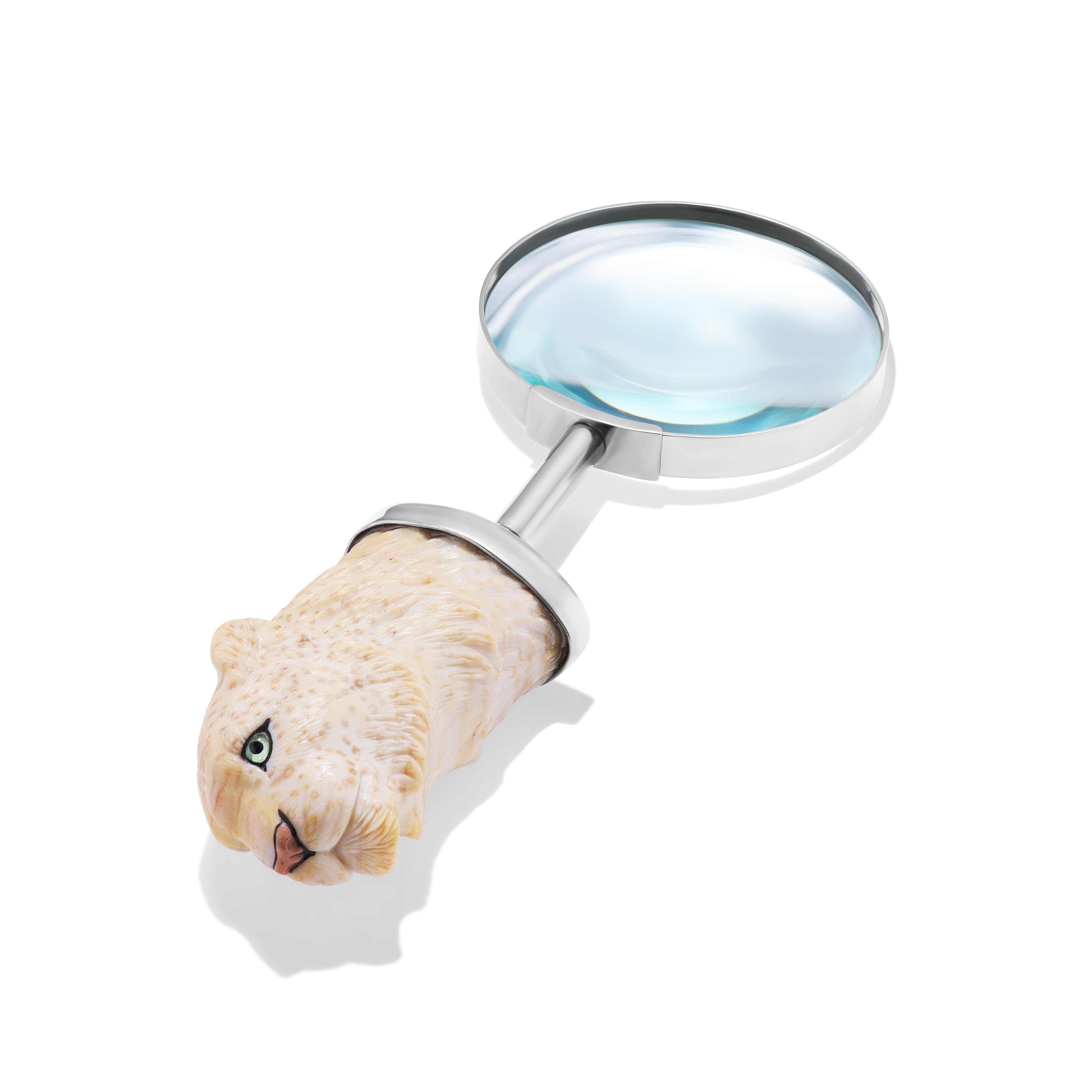 The Snow Leopard Magnifying Glass