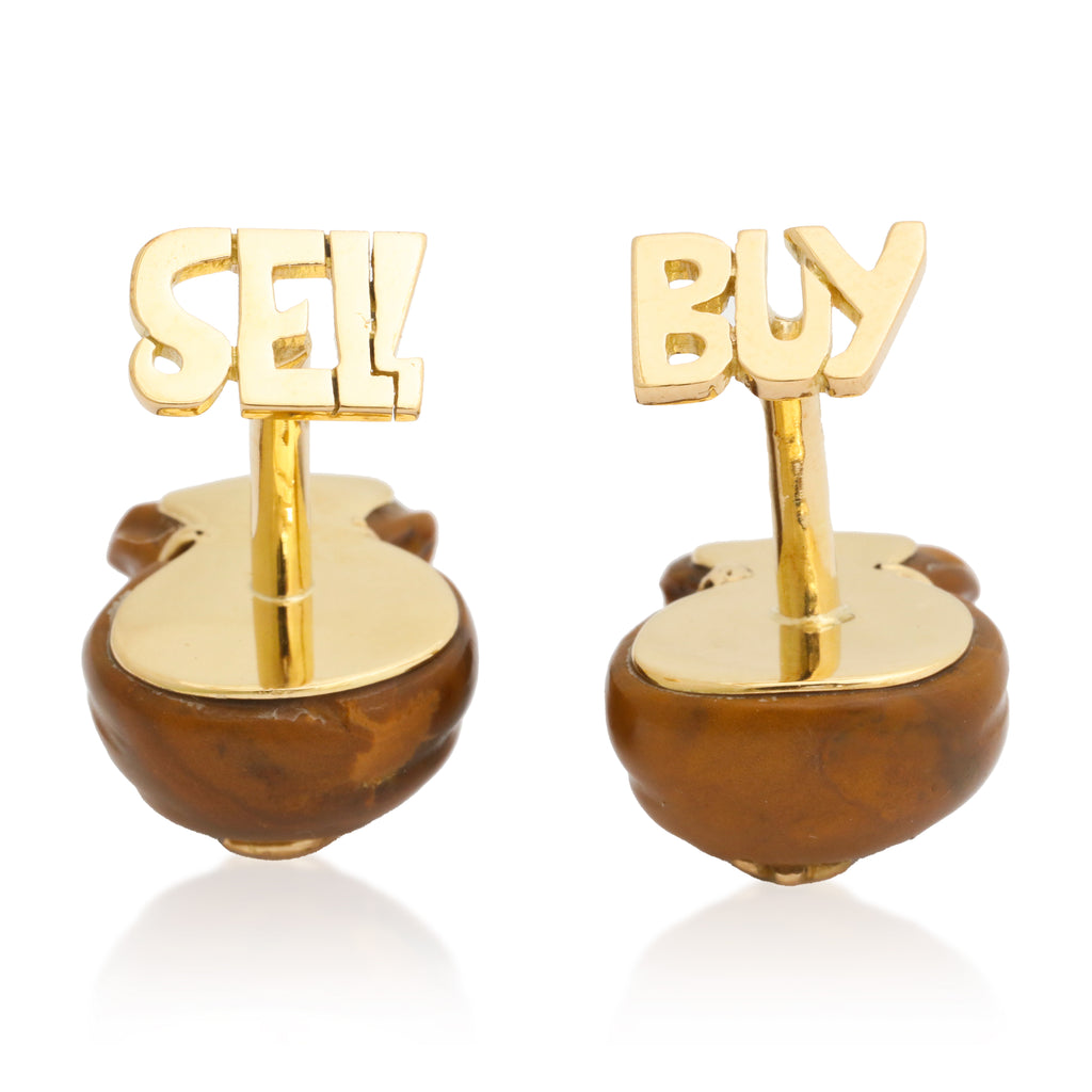 The Money Bags Cufflinks
