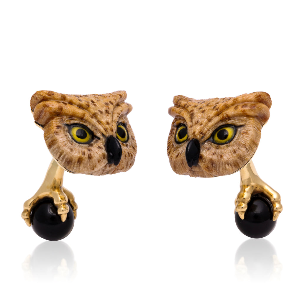 The Wise Owl Cufflinks