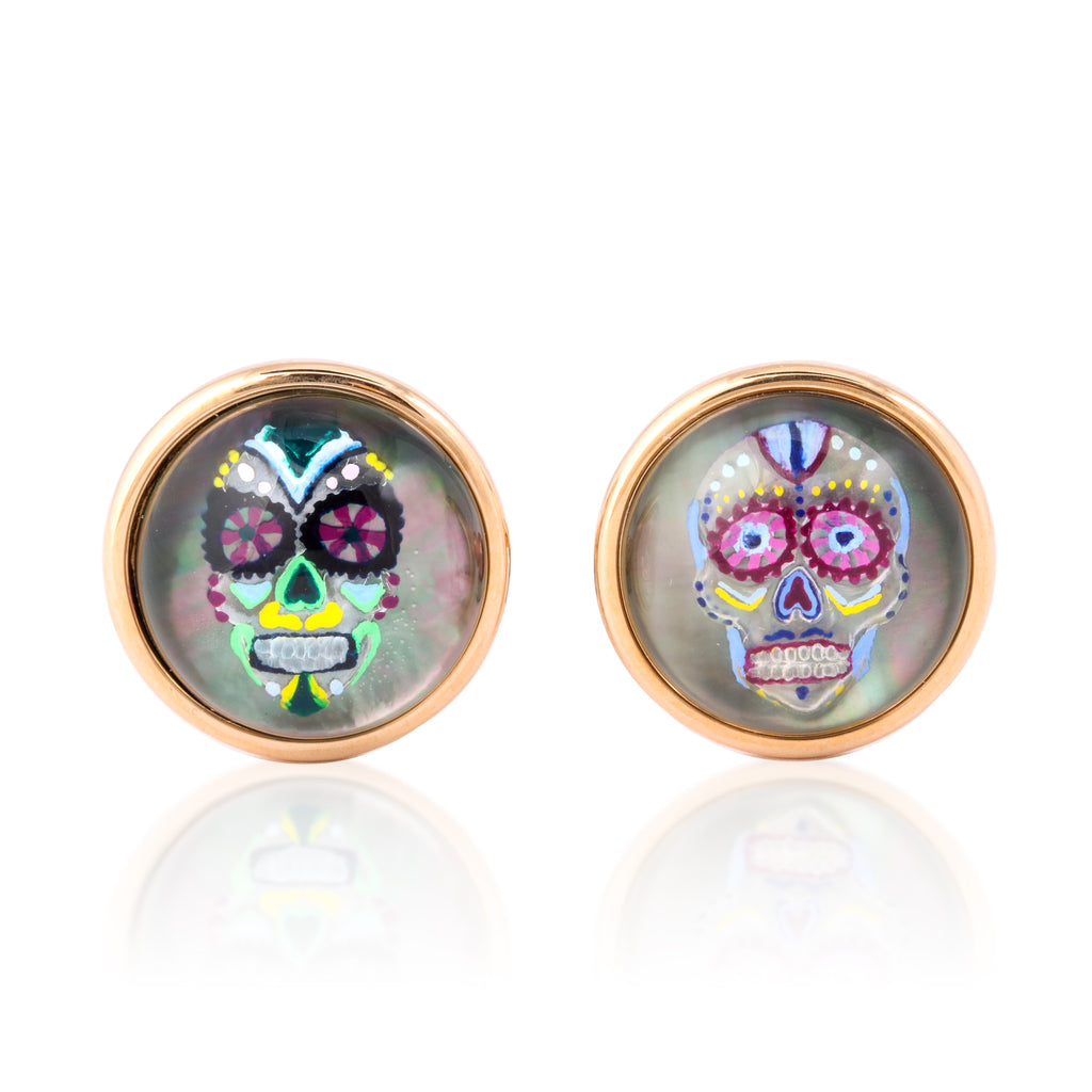Artistic Skull Cufflinks
