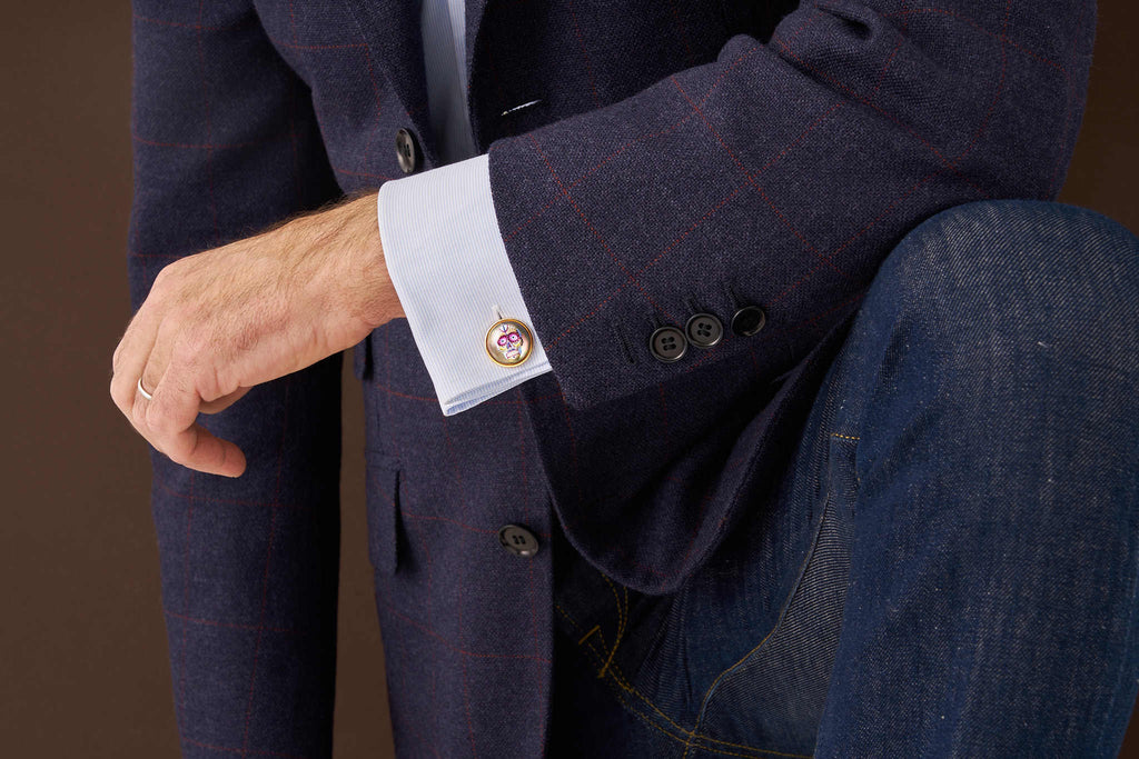 Artistic Skull Cufflinks