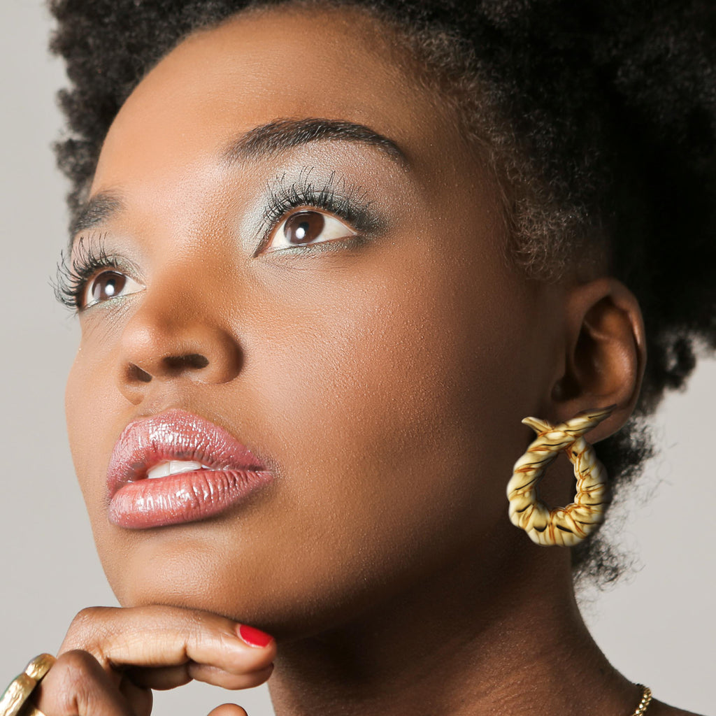 Verdura Twisted Horn Earclips