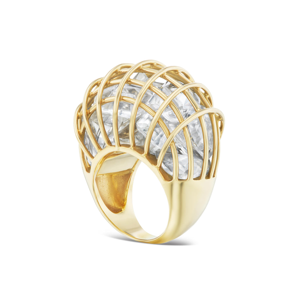 Vintage Verdura Caged Ring